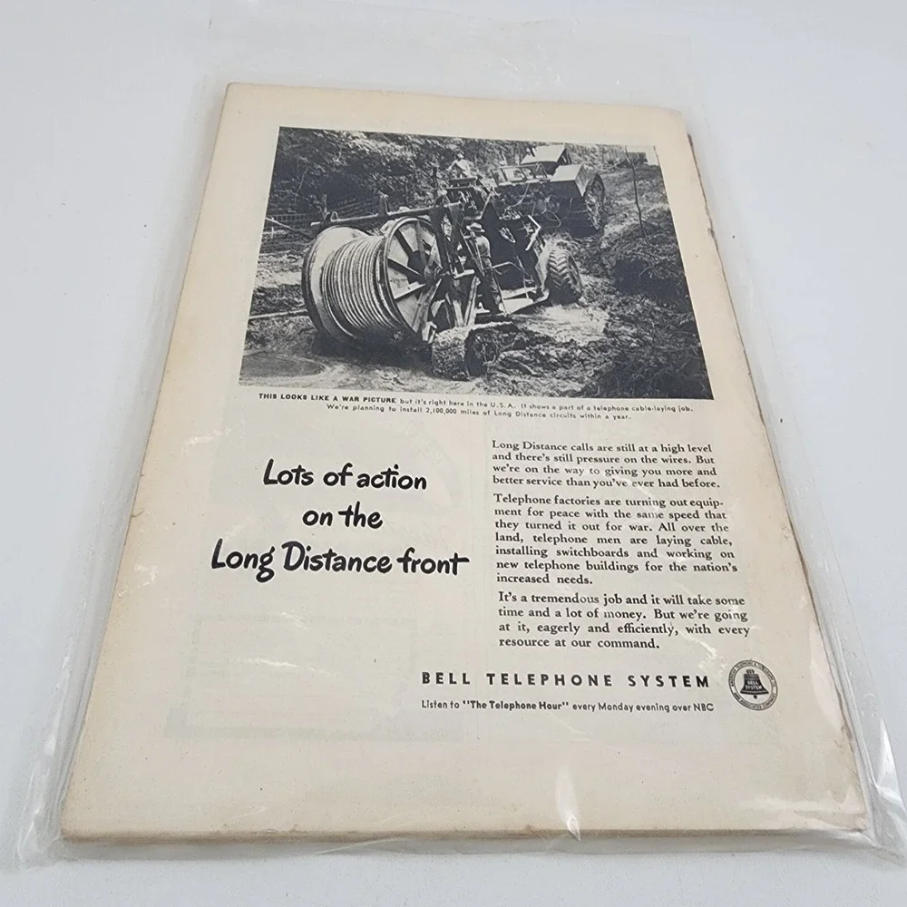 National Geographic Magazine January 1946 No‎ Insert